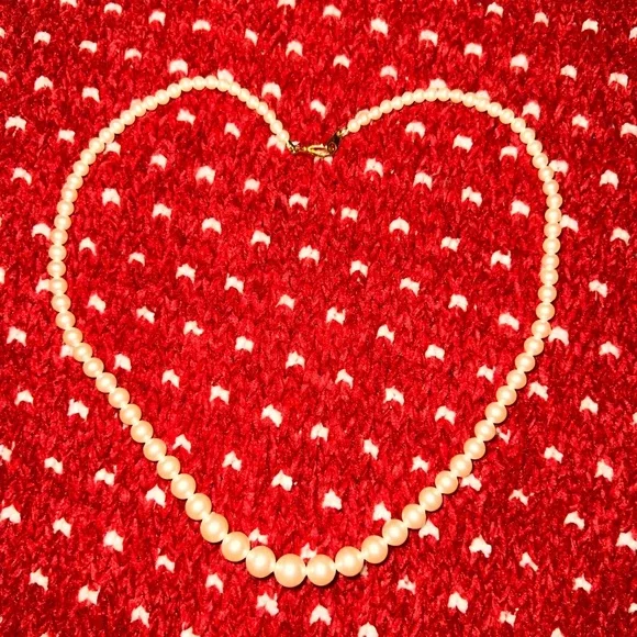 🐋🐚Pearl Necklace❤️ - Picture 2 of 8